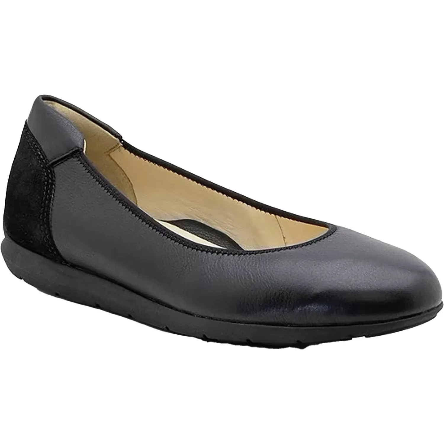 Women's Ara Sarah Black Calf Leather