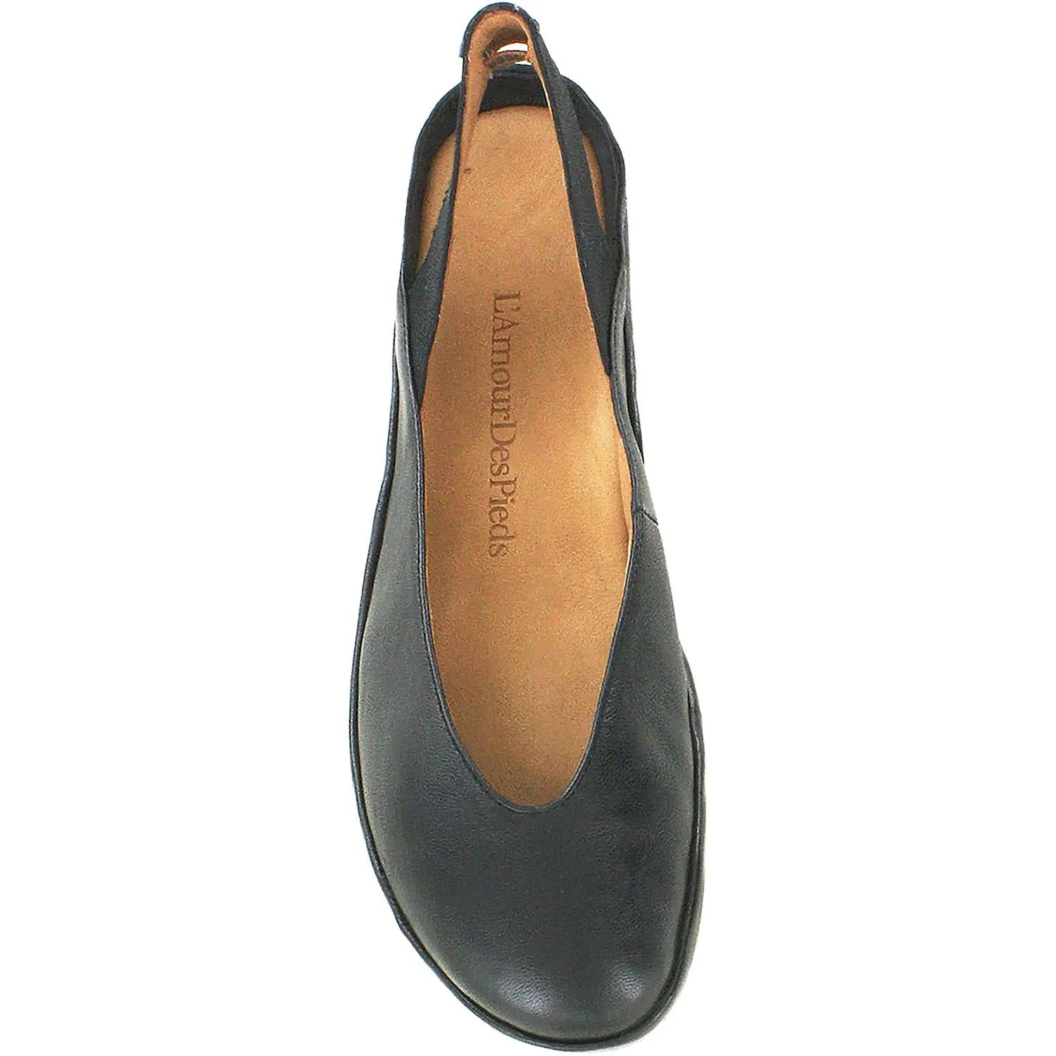 Women's L'Amour Des Pieds Cypris Black Nappa Leather