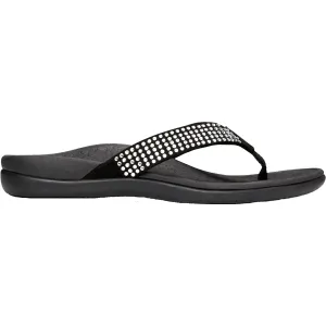 Women's Vionic Tide Rhinestones Black Suede