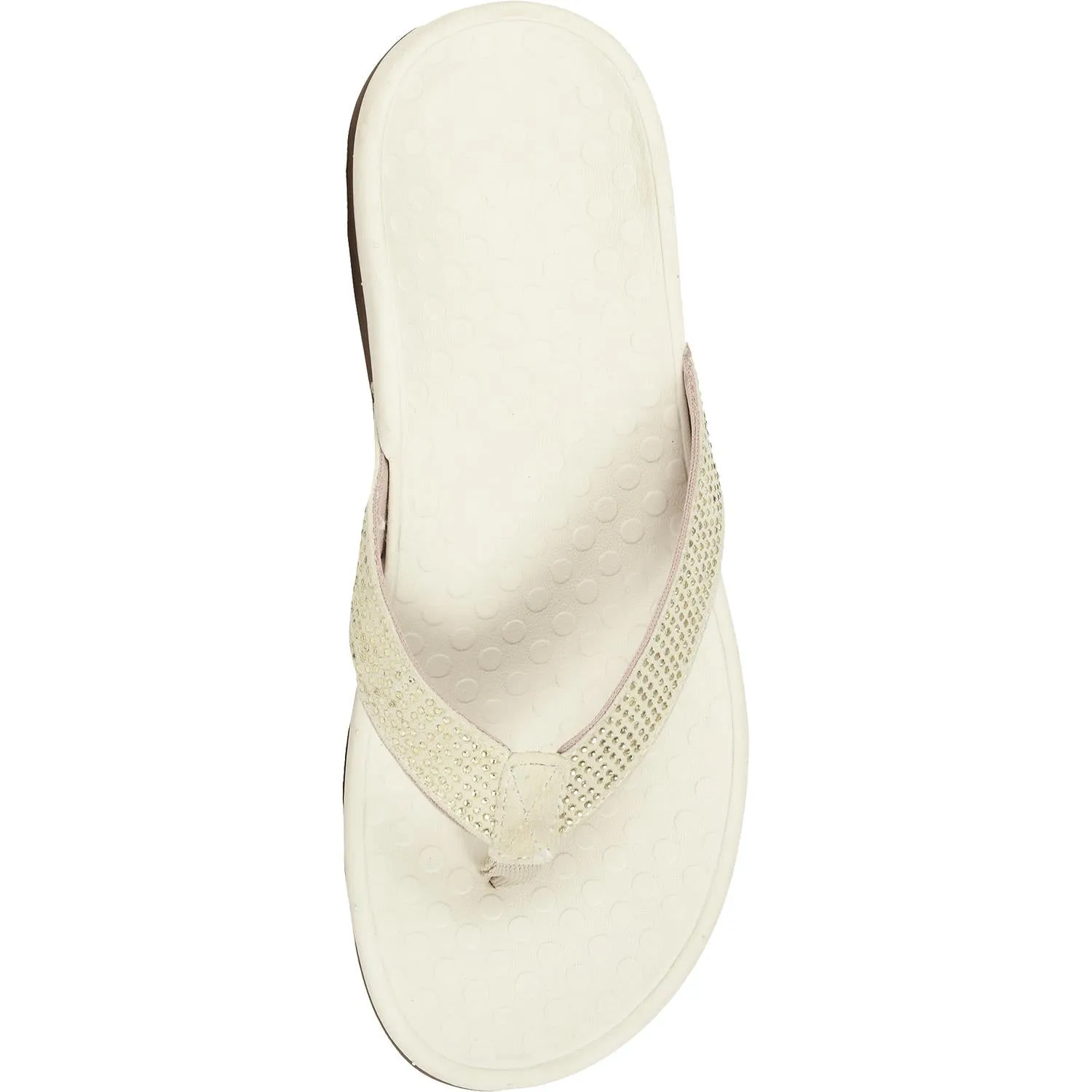 Women's Vionic Tide Rhinestones Champagne Suede