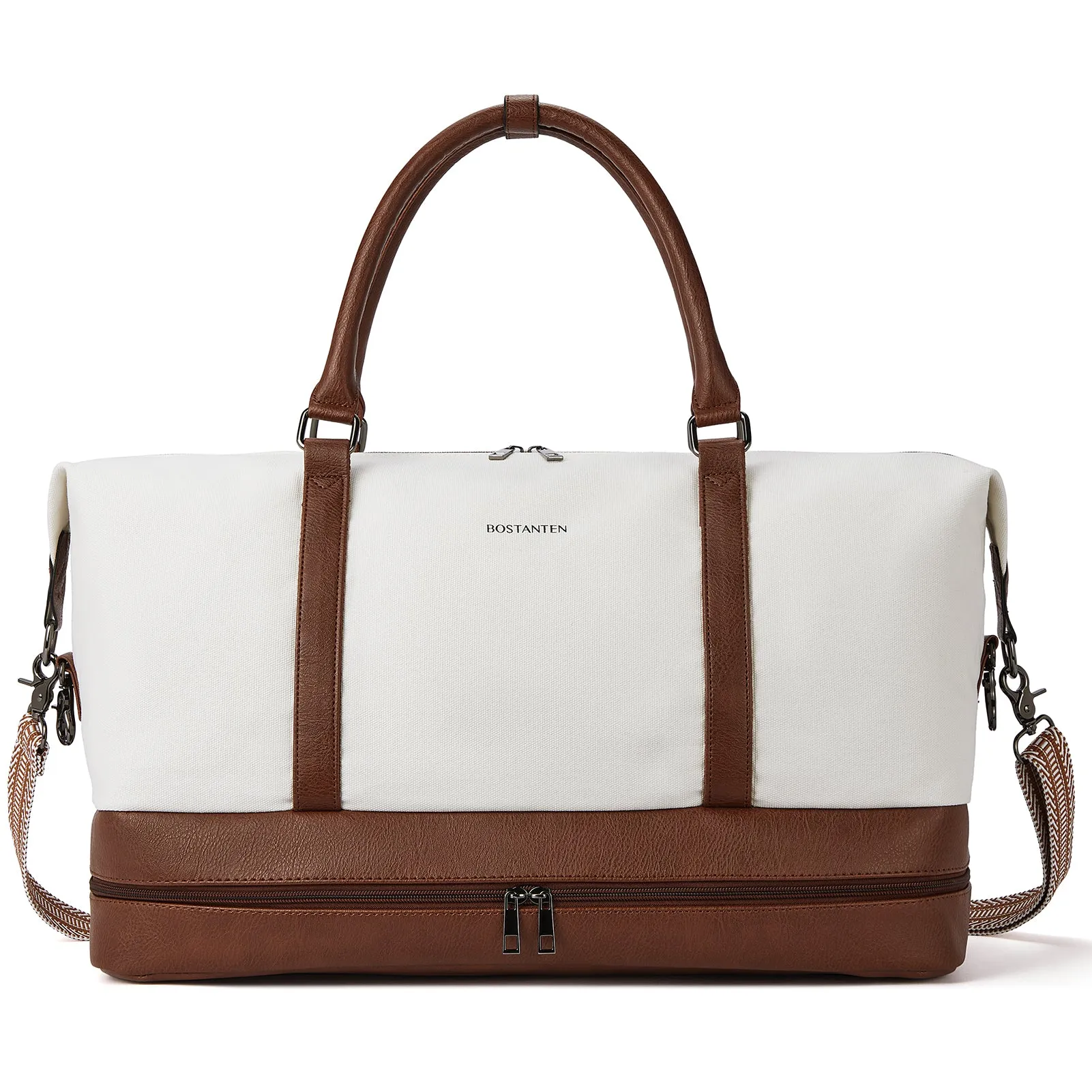 Zenobe Canvas Weekender Bag for Women