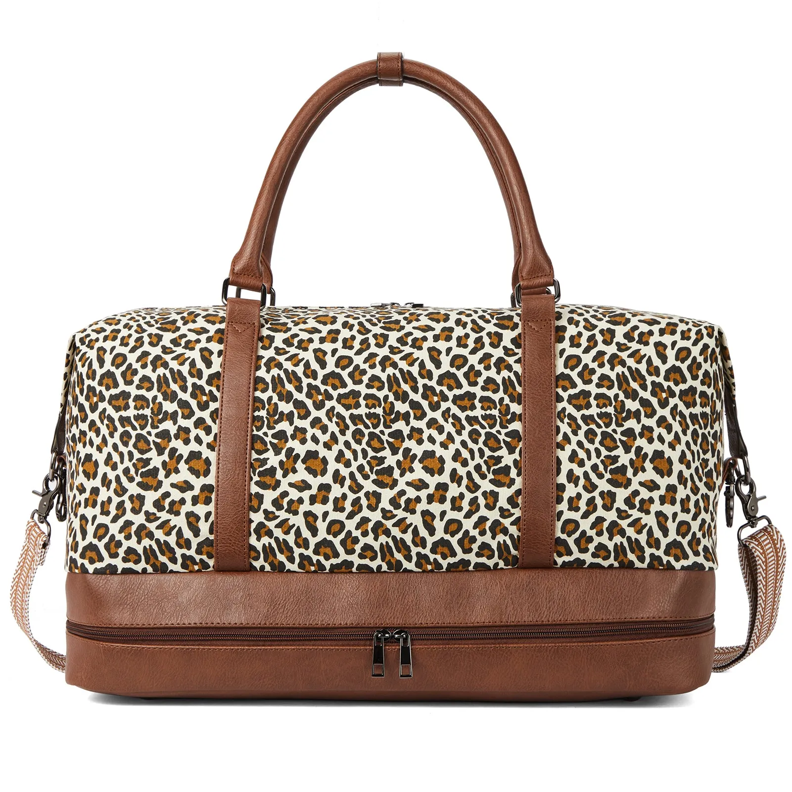 Zenobe Canvas Weekender Bag for Women