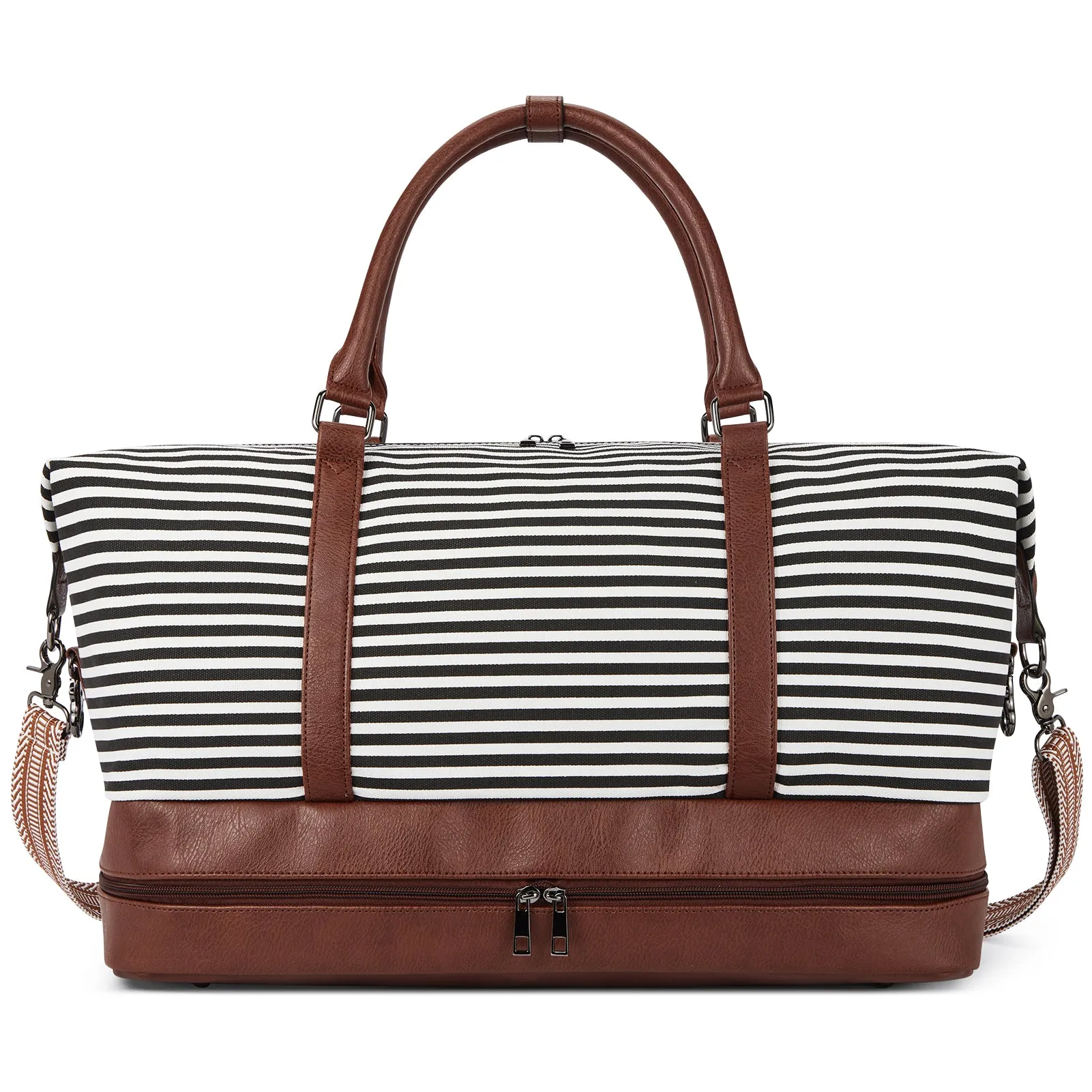 Zenobe Canvas Weekender Bag for Women