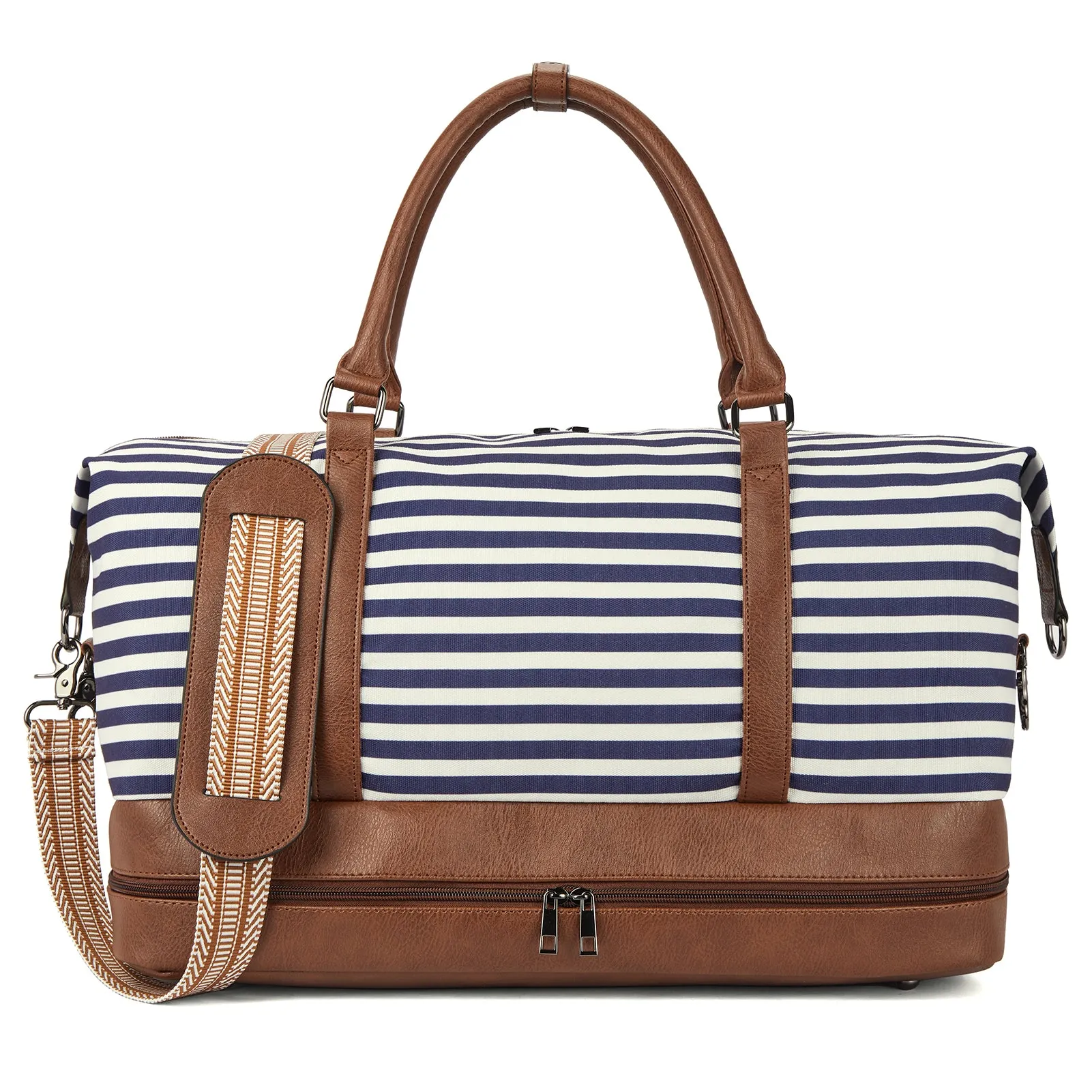 Zenobe Canvas Weekender Bag for Women