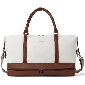 Zenobe Canvas Weekender Bag for Women