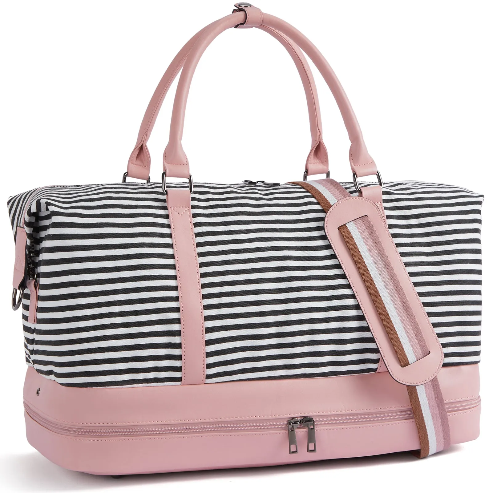 Zenobe Canvas Weekender Bag for Women