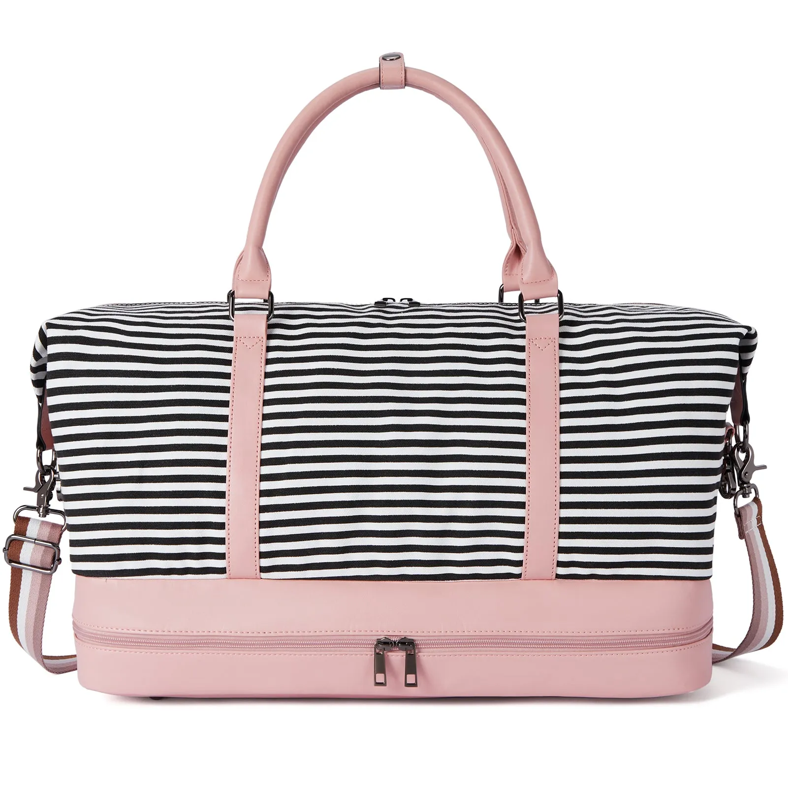Zenobe Canvas Weekender Bag for Women