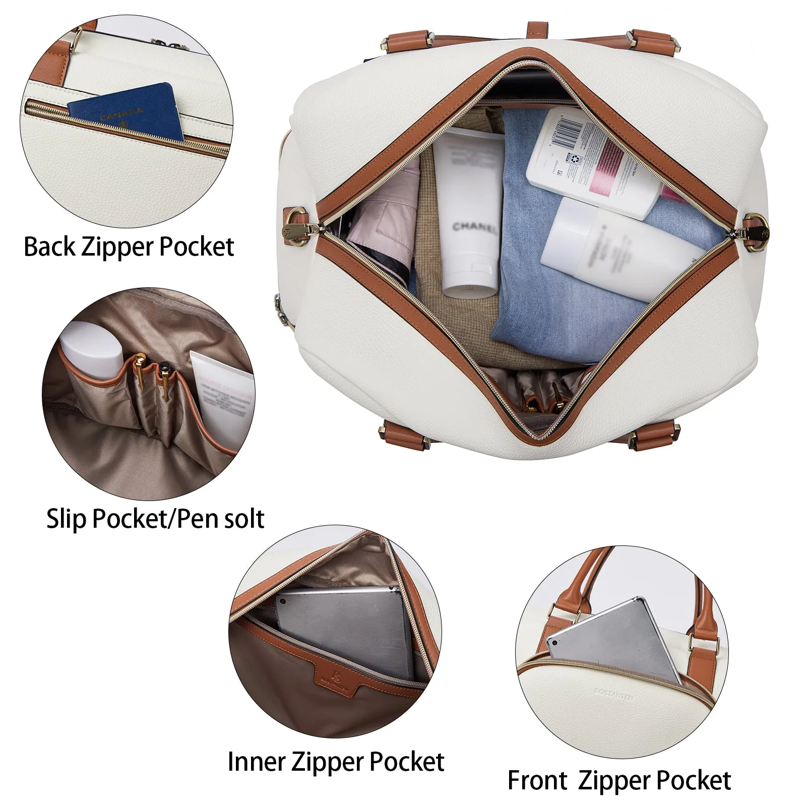 Zenobe Women On the Move: The Ultimate Large Women's Duffle Bag
