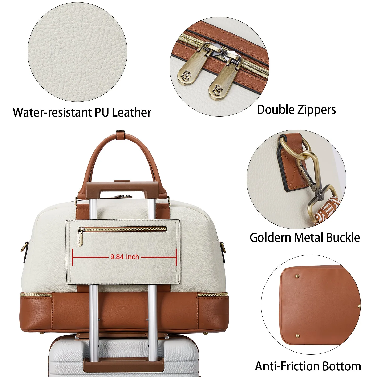 Zenobe Women On the Move: The Ultimate Large Women's Duffle Bag