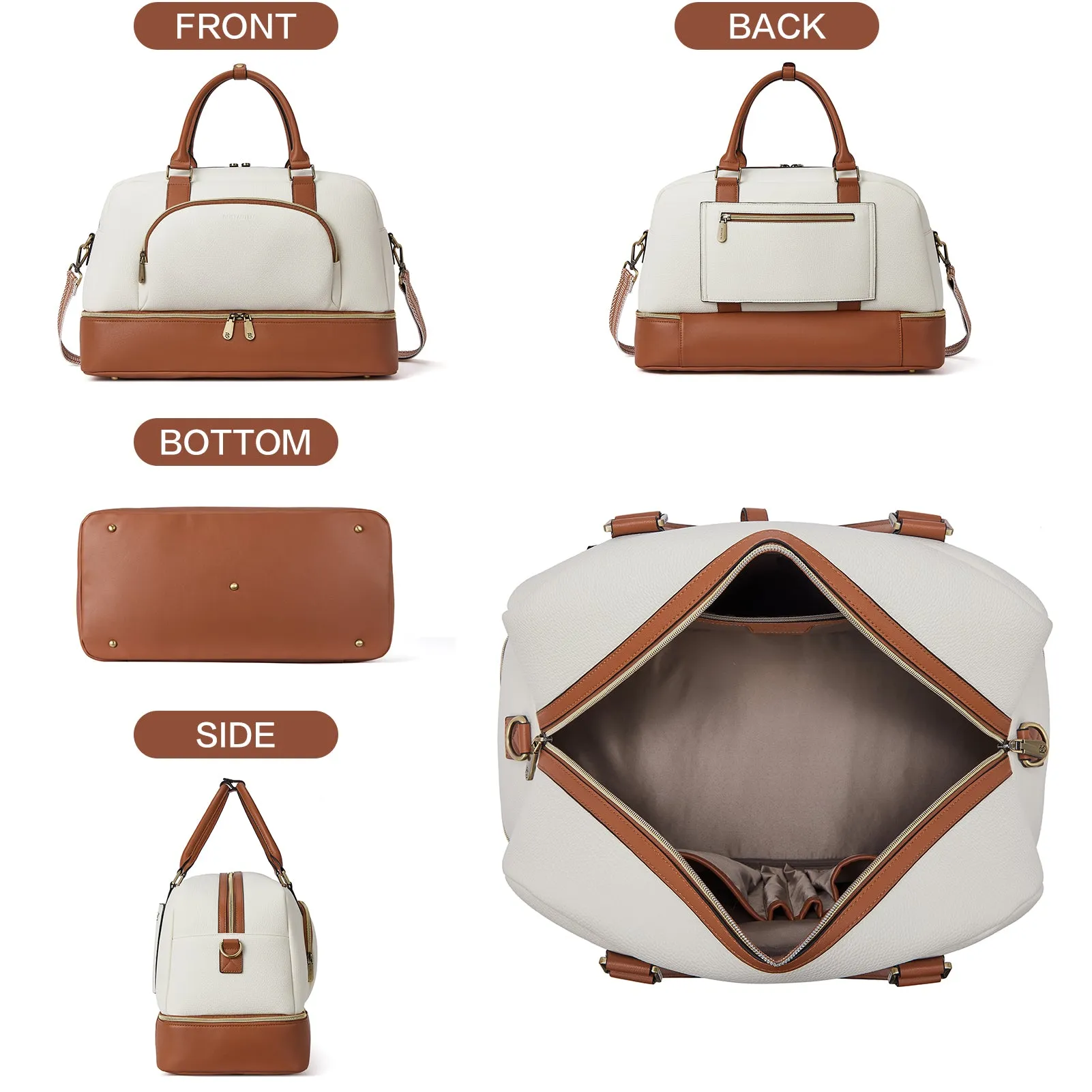 Zenobe Women On the Move: The Ultimate Large Women's Duffle Bag